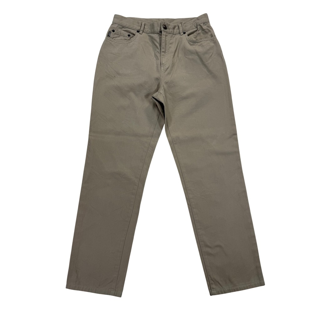 Lauren Jeans Co Ralph Lauren Chino Pants Womens 6P Tan Excellent Straight Leg